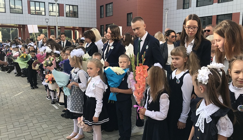 Новую школу открыли в День знаний в Обнинске