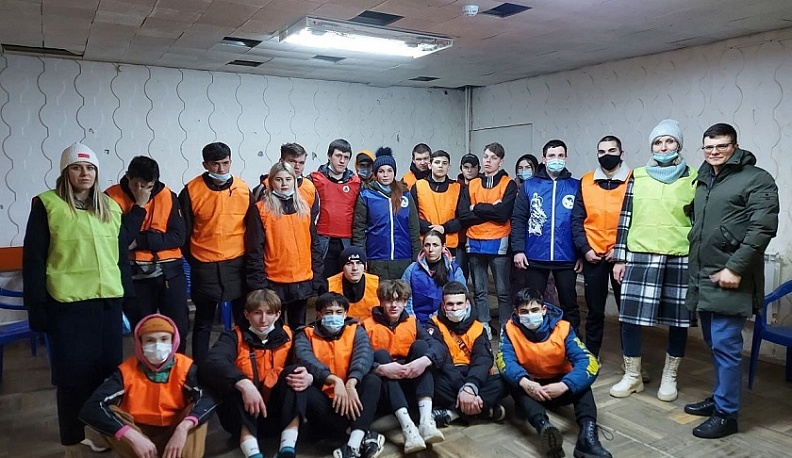 В Жуковском районе провели акцию в поддержку российских военных