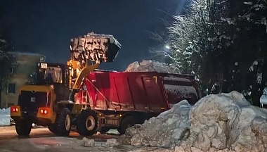 За неделю из Калуги вывезли около 60 тысяч кубометров снега