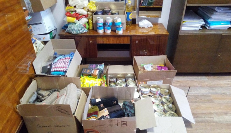 Жители Хвастовичского района отправили более 6 тонн гуманитарной помощи мобилизованным землякам