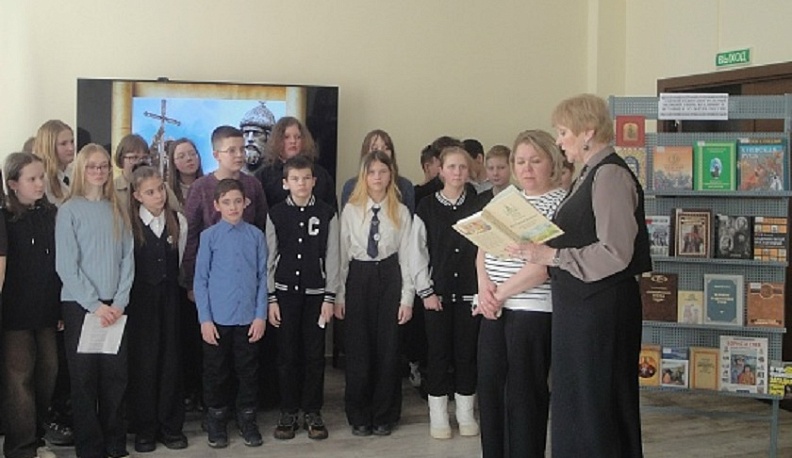 В Калуге прошел историко-литературный час о князе Владимире