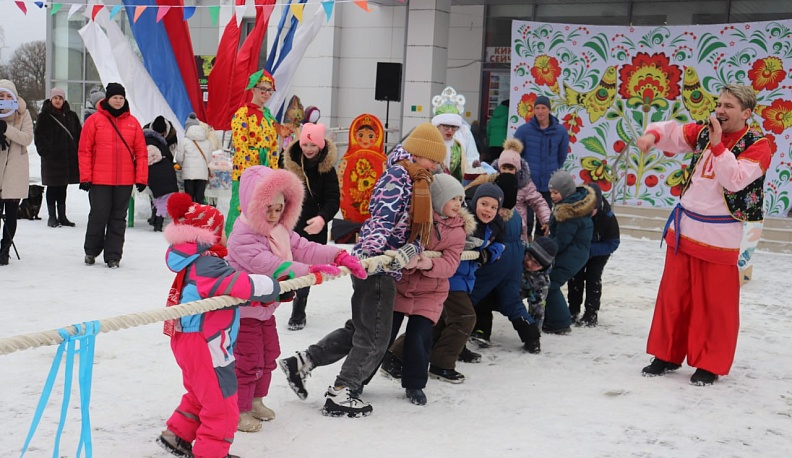 В Ферзикове проводили Широкую Масленицу