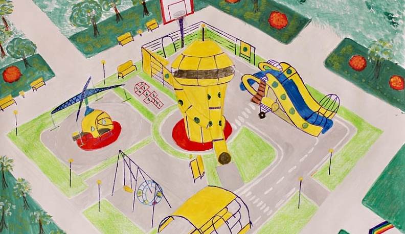 Дети нарисуют площадку своей мечты