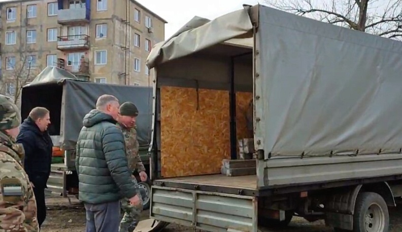 Детская площадка из Калуги прибыла в Первомайск