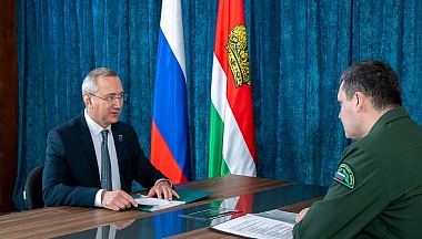 Владислав Шапша провел рабочую встречу с руководителем Федерального агентства лесного хозяйства России