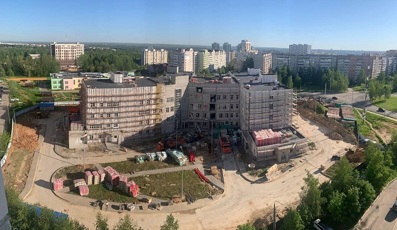 В новой поликлинике на Правобережье Калуги начались отделочные работы