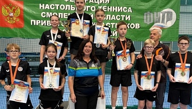 Калужане завоевали полный комплект медалей на первенстве Центрального федерального округа по настольному теннису