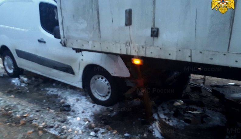 В Обнинске столкнулись три машины