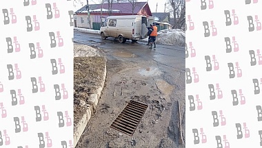 В Калуге установили решетку на ливневку после обращения в интернете