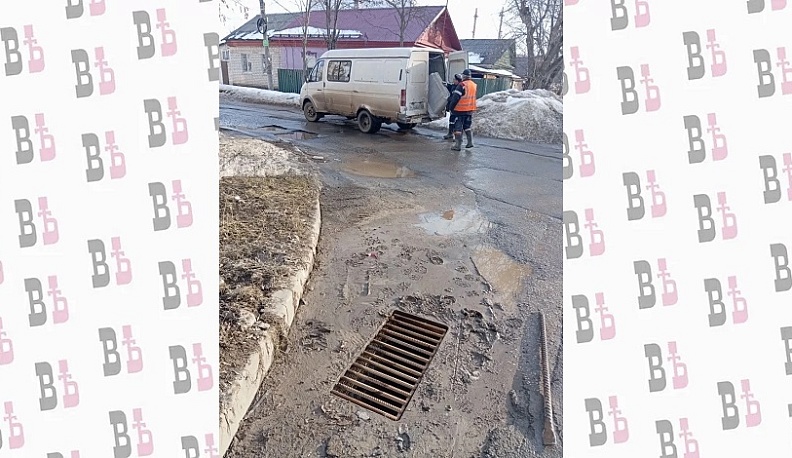 В Калуге установили решетку на ливневку после обращения в интернете