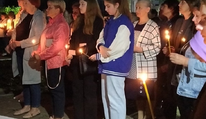 Накануне 22 июня жители Хвастовичей почтили память погибших в годы Великой Отечественной войны