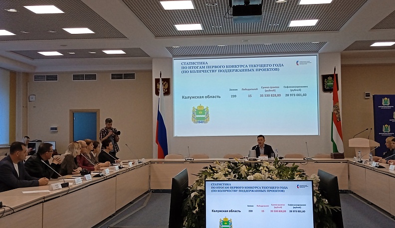 В Калуге состоялась встреча с победителями конкурса Президентского фонда культурных инициатив