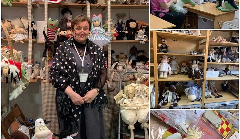 В Калуге шьют уникальные игрушки