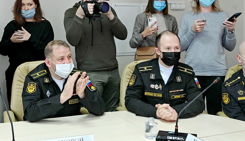 Губернатор Калужской области встретился с экипажем атомной подводной лодки «Обнинск»