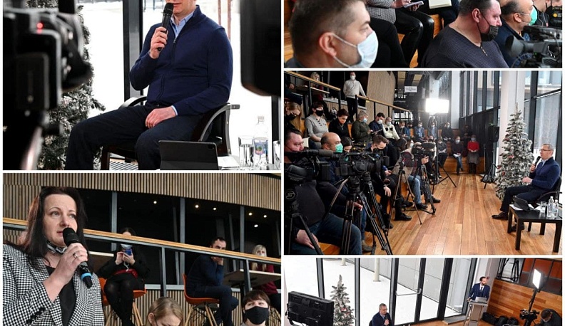 Владислав Шапша встретился с журналистами из калужских СМИ