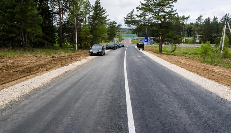Ремонт окружной дороги Ерденево завершен на полгода раньше срока 
