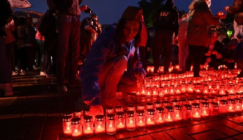 Калуга присоединилась к Всероссийской акции «Огненные картины войны»