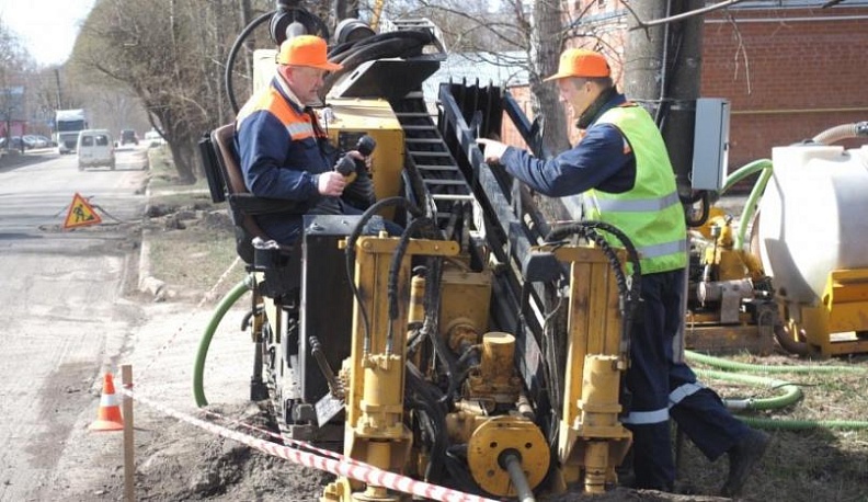 "Калугаоблводоканал" ремонтирует сети перед началом дорожных работ