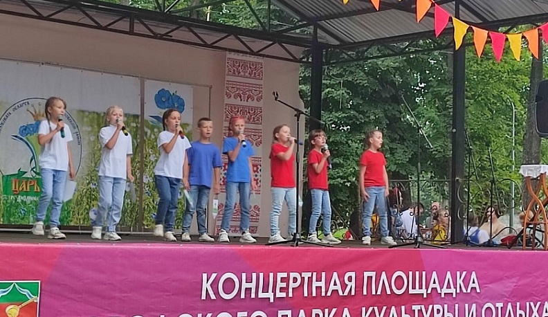 В Людинове прошел открытый районный этнофестиваль «Царь Лён»