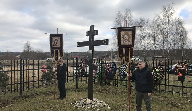 Братия Никитского скита Боровского Пафнутьева монастыря почтила память воинов