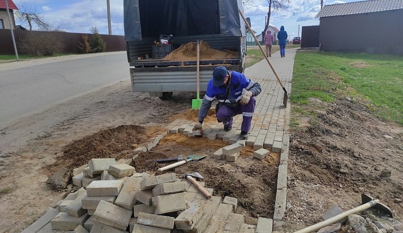 В Износковском районе финиширует месячник по благоустройству