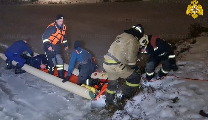 В Обнинске мужчина провалился под лёд