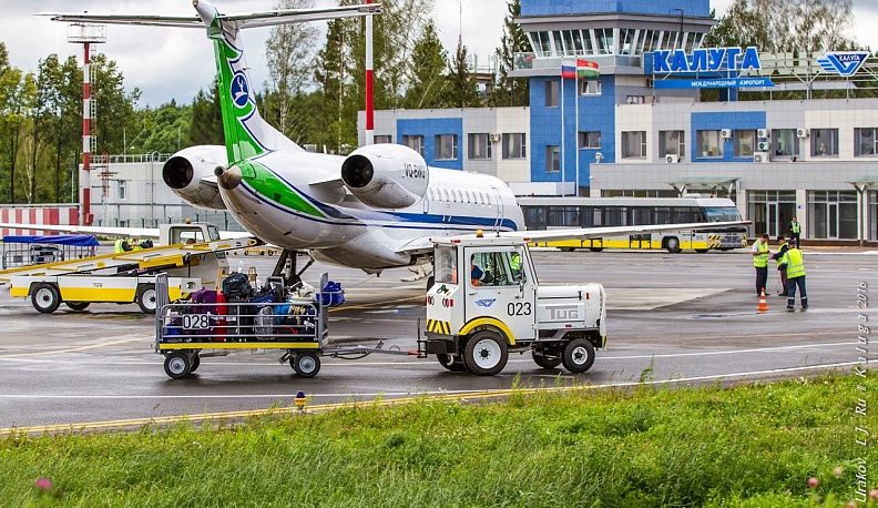 Международный аэропорт «Калуга» обслужил более 130 тысяч пассажиров