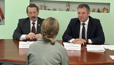Депутат Госдумы Геннадий Скляр и региональный детский омбудсмен Дмитрий Илюхин провели первый совместный приём