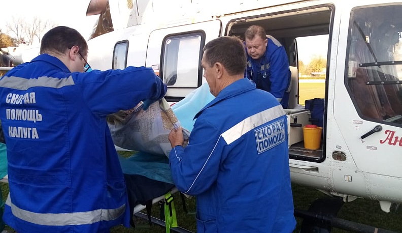 Санитарная авиация с начала года совершила уже 35 вылетов