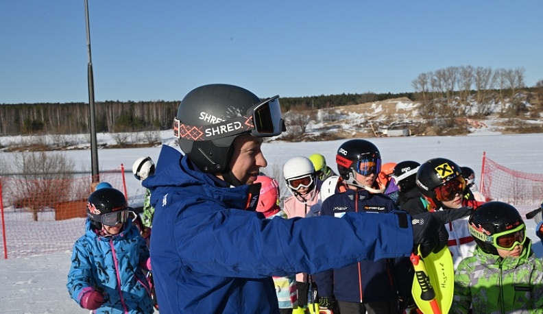 В Калуге участник Олимпиады Александр Андриенко провел мастер-класс для юных спортсменов