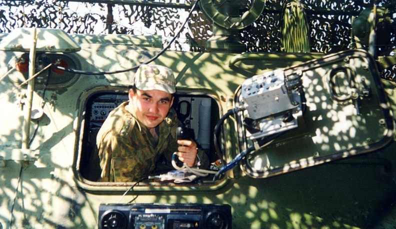 Бойцы вспоминают минувшие дни…