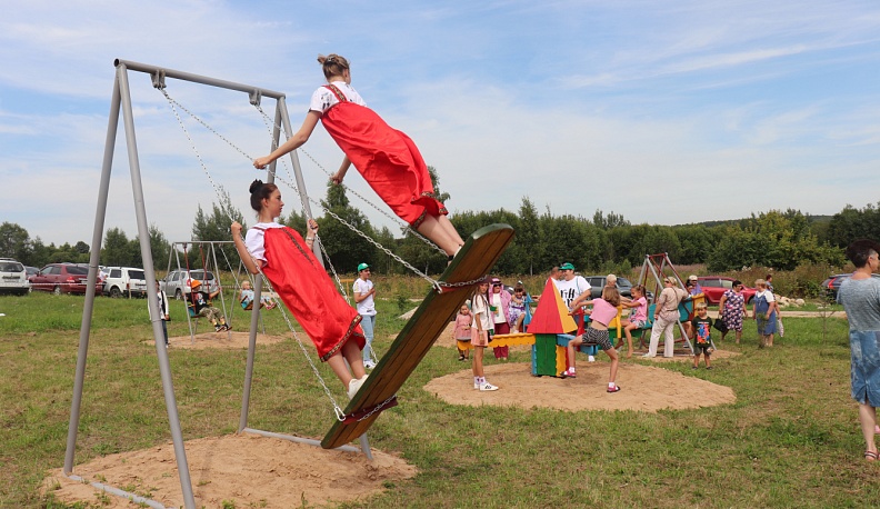 В Мещовском районе прошел традиционный народный фестиваль «Лето господне»