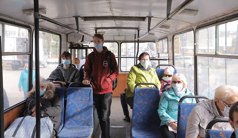 В Калуге пассажиров без масок не пустят в общественный транспорт