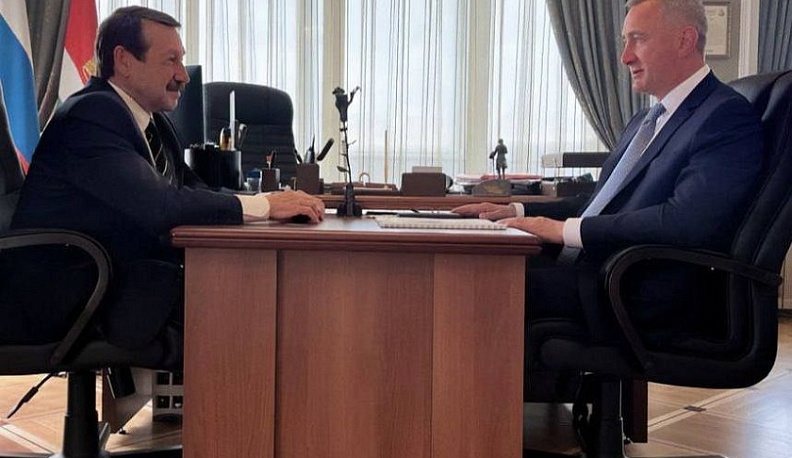 Владислав Шапша провел рабочую встречу с депутатом Госдумы РФ Геннадием Скляром