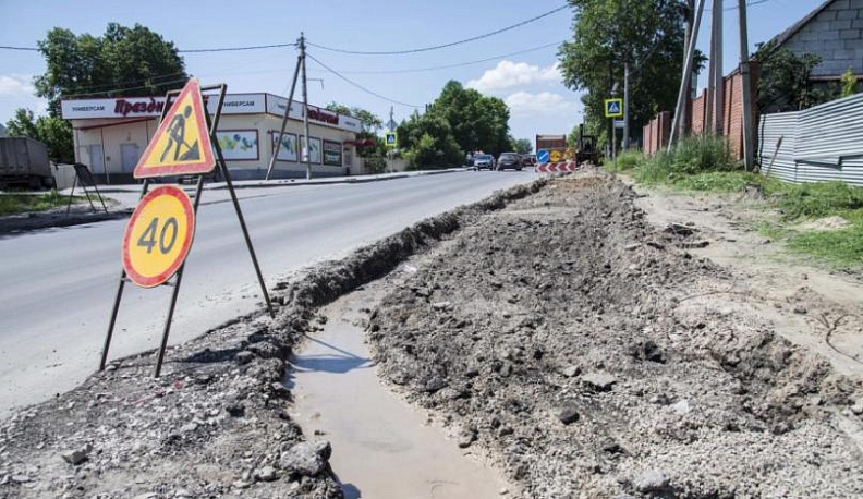 Дорожный ремонт в Калуге находится в активной фазе