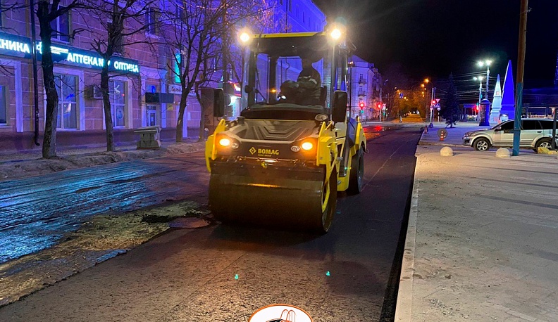 В Калуге начали реконструировать дорогу на улице Баррикад