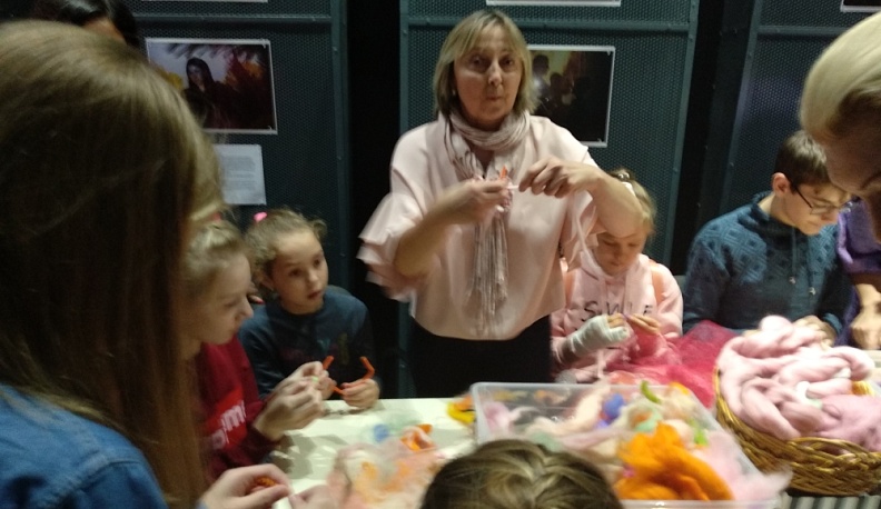 На "Уграфесте" калужане ткали и валяли 