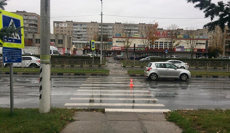 За сутки в Калужской области сбили двух детей