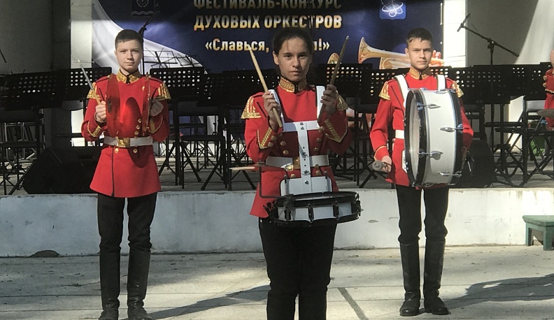 В Обнинске проходит фестиваль-конкурс духовых оркестров и ансамблей барабанщиков