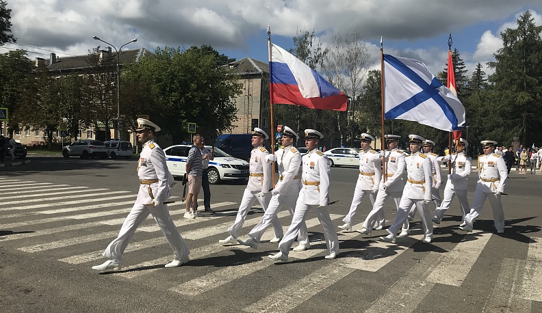 В Обнинске отмечают День Военно-Морского флота