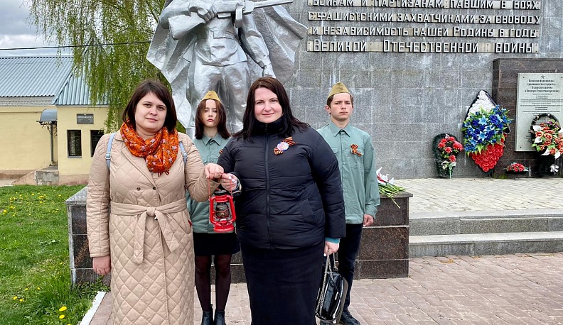 Огонь Победы прибыл в Хвастовичи