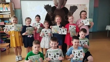 Хохуля рассказал воротынским дошкольникам о первоцветах