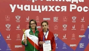 Калужские самбистки завоевали награды на XIII летней Спартакиаде учащихся России