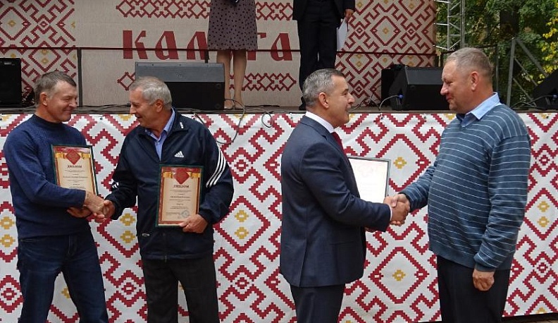 В Калуге наградили лучших дворников