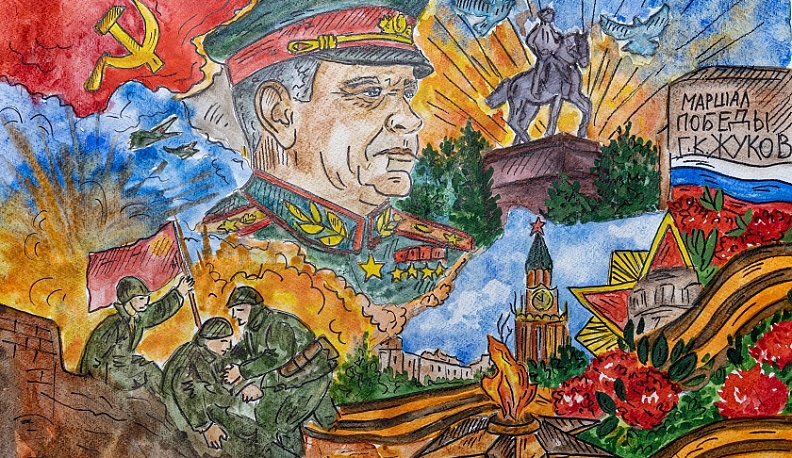 В калужском парламенте наградили призёров конкурса рисунков «Наша Победа»