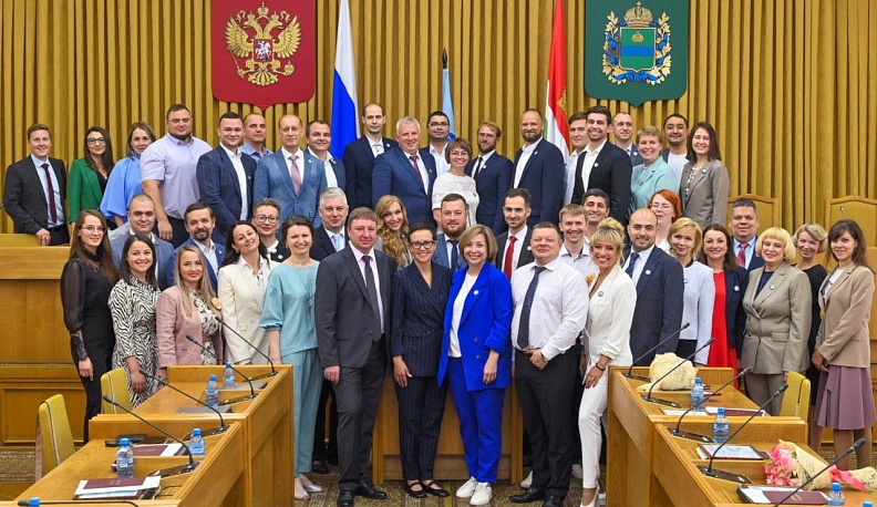 В Калуге чествовали выпускников Президентской программы