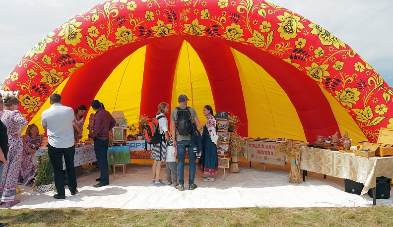 В Калужской области проходит фестиваль "Великое Стояние на Угре 1480 года»