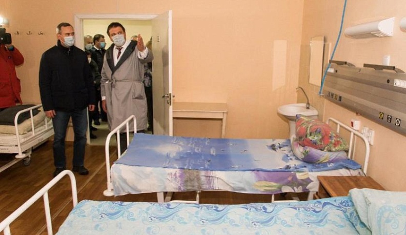 В больнице "Сосновая роща" завершается работа по перепрофилированию