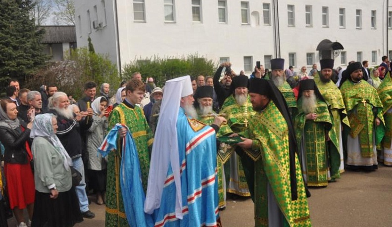 В боровскую обитель съехались паломники