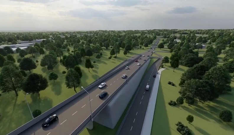 В Калужской области реконструируют Варшавское шоссе